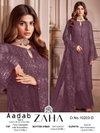 Aadab Vol 1 By Zaha 10203 A To D Faux Georgette Pakistani Suits Wholesale Market In Surat
